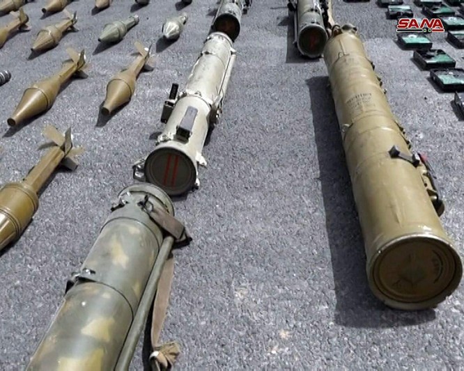 Quân đội Syria chiếm giữ lượng lớn vũ khí Israel ở Rastan, Homs - ảnh 2