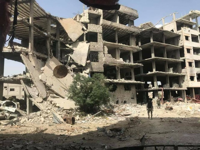 Quân đội Syria đè bẹp IS, sắp kết liễu trong chảo lửa Yarmouk - ảnh 7