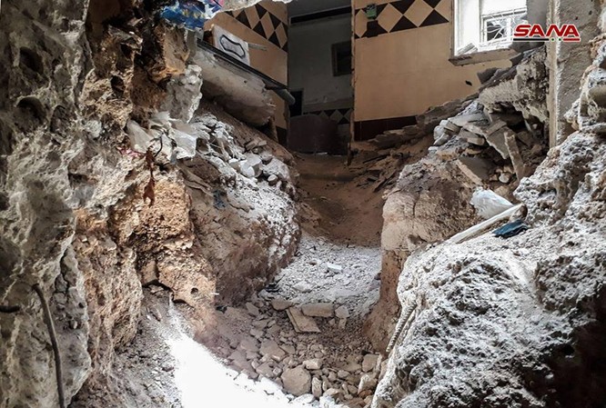 Kinh hoàng hệ thống hầm hào của IS trong tử địa Yarmouk, Syria - ảnh 3