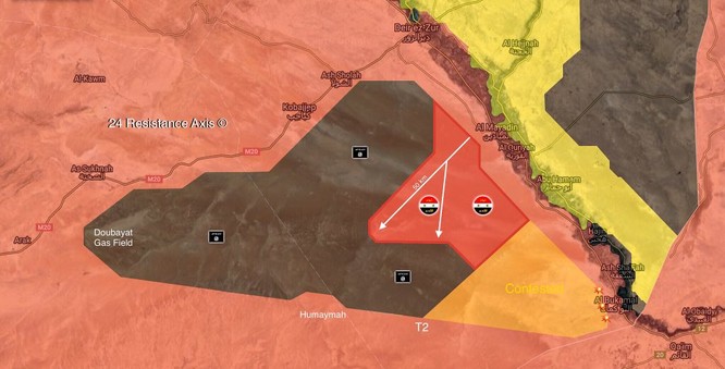 Quân đội Syria tung đòn đánh rát IS trên sa mạc Deir Ezzor - ảnh 1