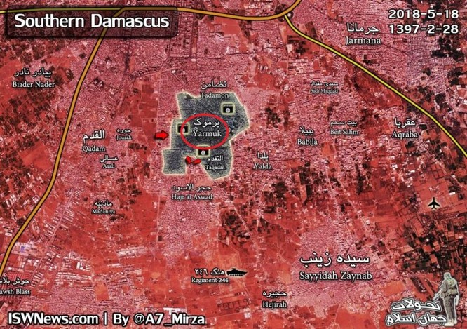 Nga yểm trợ Syria thắng lớn tại nam Damascus sẽ biến đổi tình hình Trung Đông - ảnh 1