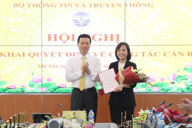 Bà Trần Thị Nhị Thủy được bổ nhiệm giữ chức Phó chánh thanh tra Bộ TT&TT - ảnh 1
