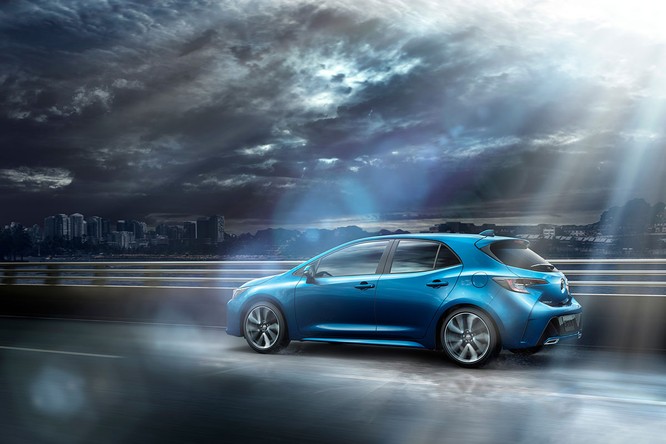 Ngỡ ngàng trước hình ảnh quá đẹp của Toyota Corolla 2019 thế hệ mới - ảnh 1
