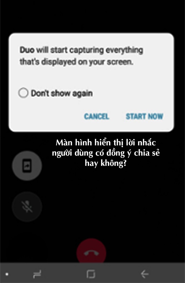 Cách chia sẻ màn hình điện thoại bằng ứng dụng Google Duo - ảnh 2