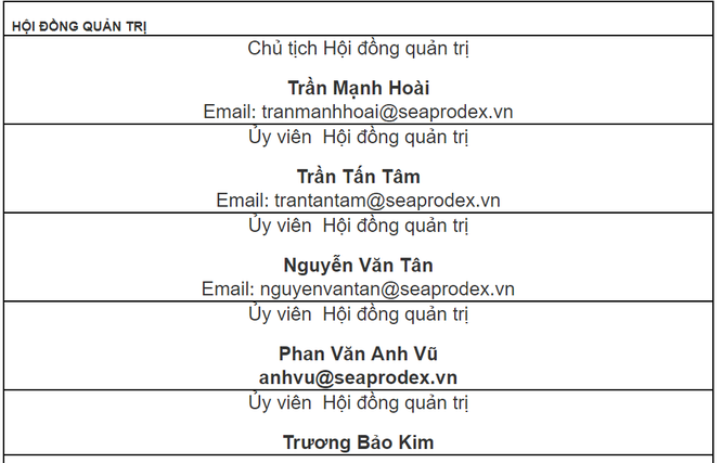 Công ty một thời của ông Vũ “nhôm” thoái toàn bộ vốn tại Seaprodex - ảnh 2