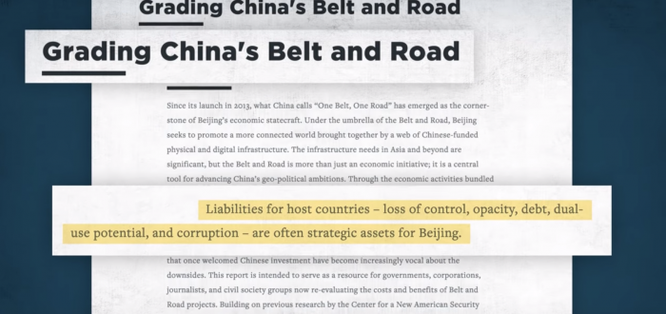 Mỹ cảnh báo: ‘Đừng rơi vào bẫy nợ’ của Trung Quốc - ảnh 1