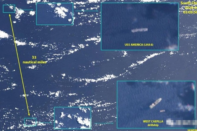 Mỹ và Trung Quốc huy động nhiều tàu chiến, tình hình Biển Đông nóng lên - ảnh 3