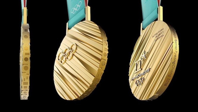 Yếu tố bí ẩn trong thiết kế tấm huy chương Olympic PyeongChang 2018 - ảnh 1