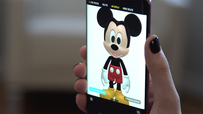 Các nhân vật hoạt hình Disney dễ thương xuất hiện trên AR Emoji của Galaxy S9/S9+ ảnh 1