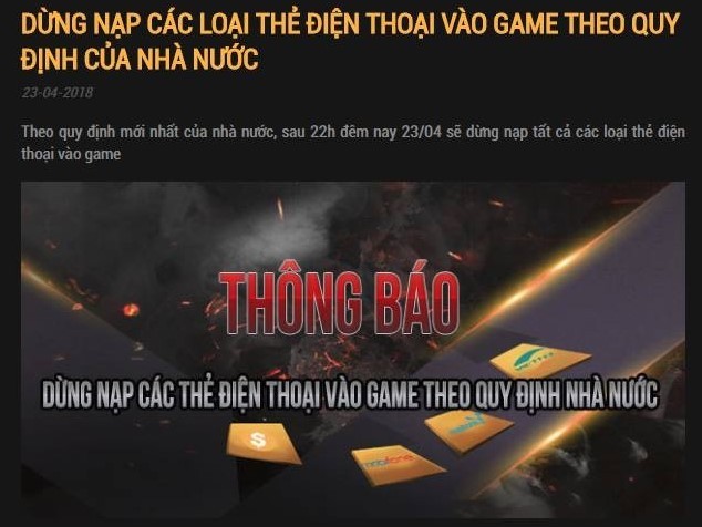 Ngừng nạp thẻ điện thoại vào game: ngành nội dung số điêu đứng - ảnh 5