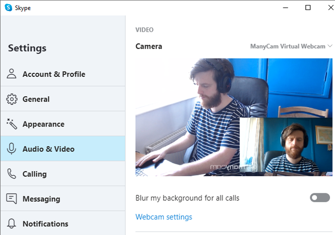 Cách sử dụng hai hay nhiều webcam cùng lúc khi họp qua Skype - ảnh 3