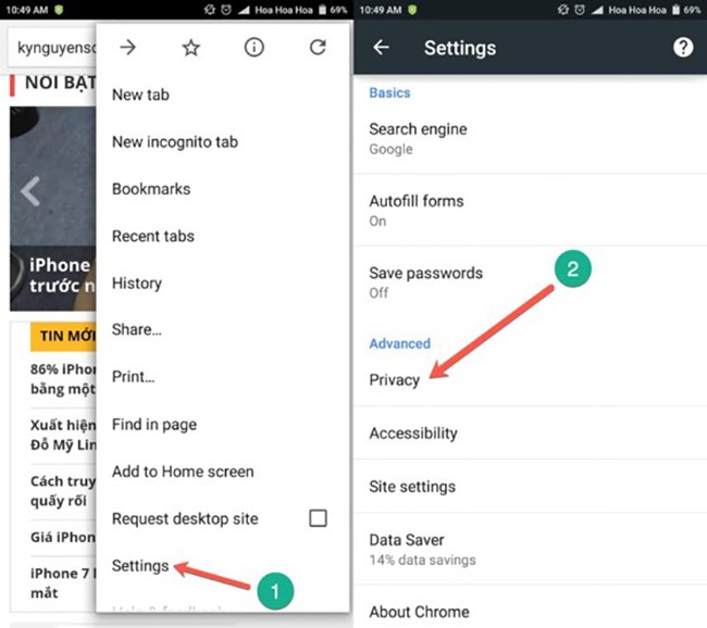 4 cách chặn pop-up quảng cáo trên smartphone ảnh 3