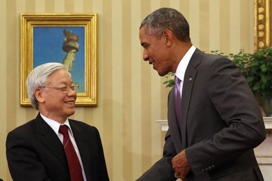 Tổng Bí thư Nguyễn Phú Trọng đã có chuyến thăm lịch sử đến Mỹ tháng 7/2015