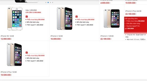iPhone 5S, iPhone 6 trả bảo hành gây sốt thị trường di động ảnh 1