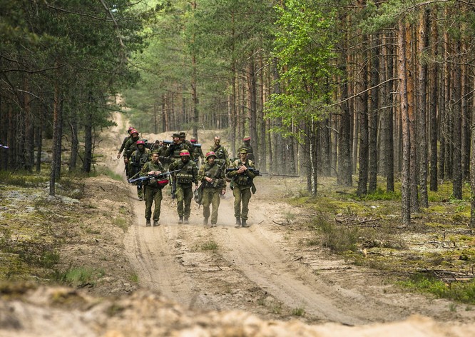Chùm ảnh NATO phô diễn sức mạnh quân sự trong diễn tập Saber Strike 2015 ảnh 16