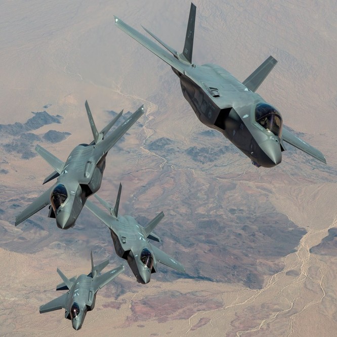F-35 Lightning II luyện kỹ năng không chiến chống tiêm kích Nga ảnh 4