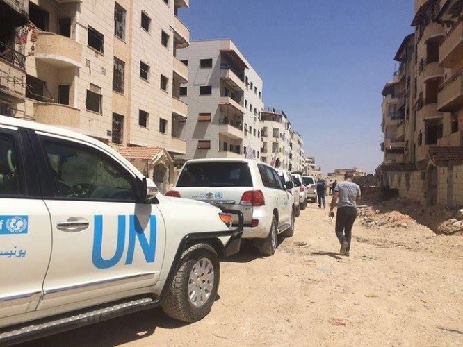 Quân đội Syria và lực lượng Hồi giáo cực đoan ký thỏa thuận ngừng bắn ở Damascus ảnh 1