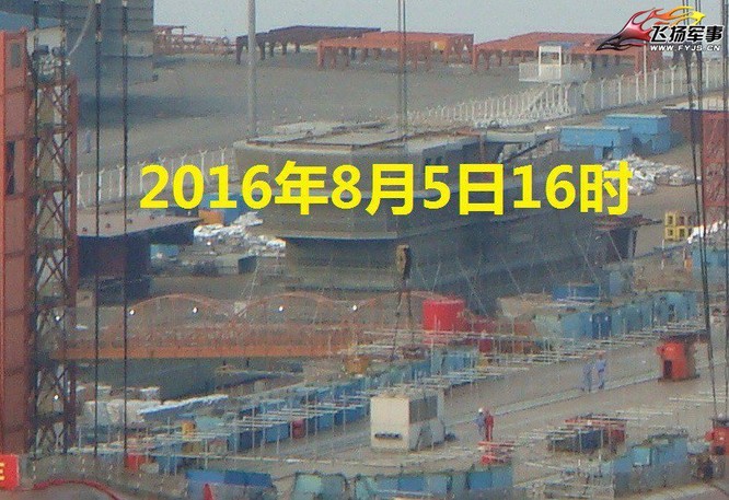 Chóng mặt tốc độ đóng tàu sân bay thứ hai CV -17 của Trung Quốc ảnh 11