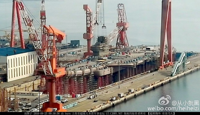 Chóng mặt tốc độ đóng tàu sân bay thứ hai CV -17 của Trung Quốc ảnh 13