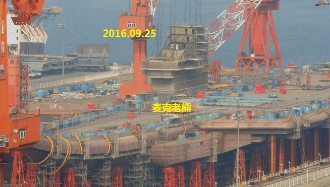 Chóng mặt tốc độ đóng tàu sân bay thứ hai CV -17 của Trung Quốc ảnh 14