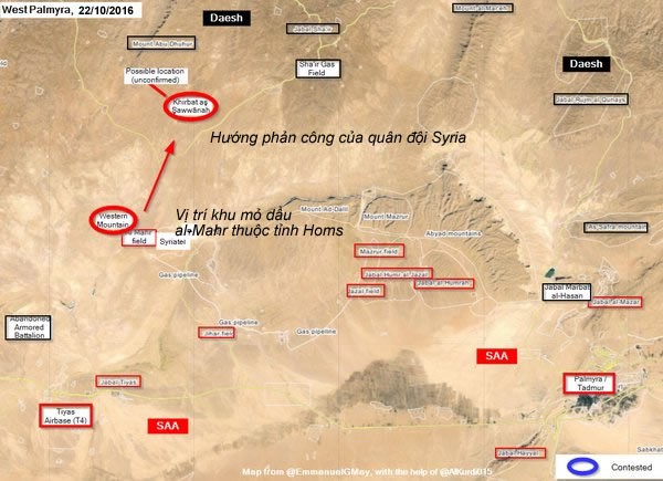 Quân đội Syria bẻ gãy cuộc tấn công dữ dội của IS ảnh 1
