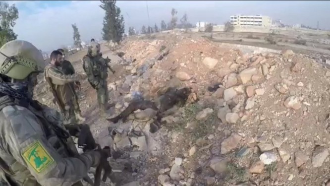 Trận chiến Aleppo: Đặc nhiệm Nga xung trận cùng binh sĩ Hezbollah (video) ảnh 4
