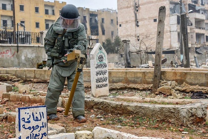 Trận chiến Aleppo: Quân đội Nga xua đuổi “thần chết” (video) ảnh 28