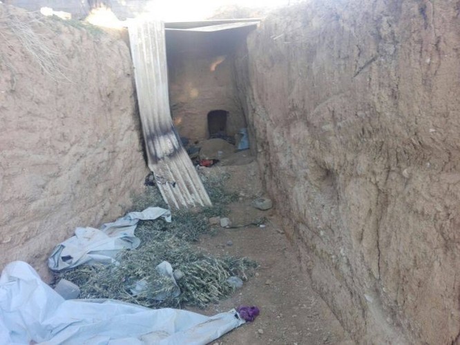Quân đội Syria chiếm được căn cứ ngầm phiến quân ở ngoại ô Damascus ảnh 7