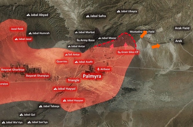 Chiến sự Palmyra – Deir Ezzor: Nga yểm trợ hỏa lực, quân đội Syria tấn công quy mô lớn (video) ảnh 1