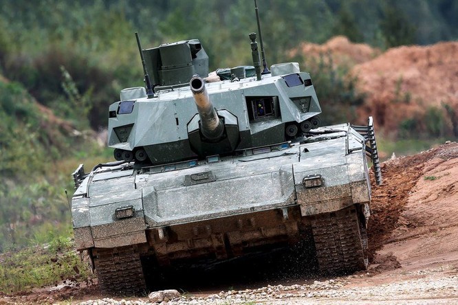 Lộ nội thất siêu tăng Armata Nga - ảnh 1