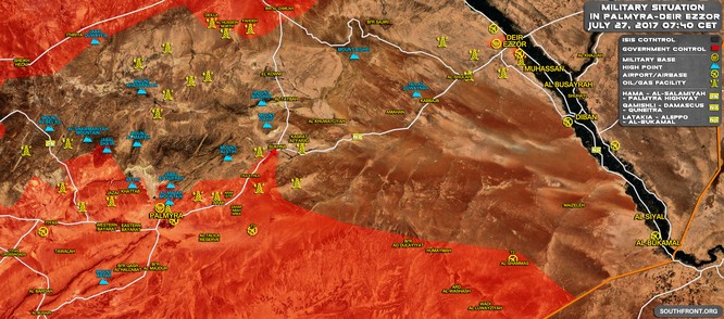 Không quân Nga xung trận, quân đội Syria đánh chiếm thị trấn IS (video) ảnh 1