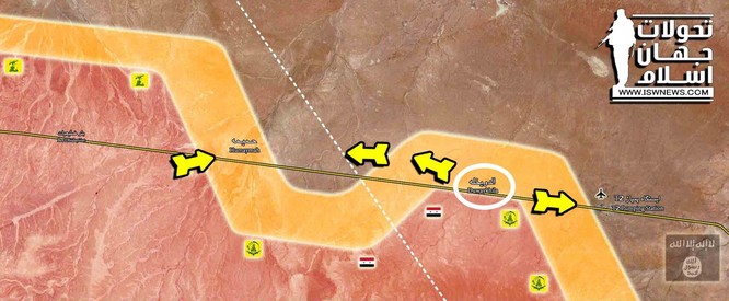 Syria: Quân chính phủ đánh về hướng Deir Ezzor, diệt hàng loạt tay súng IS (video) ảnh 1