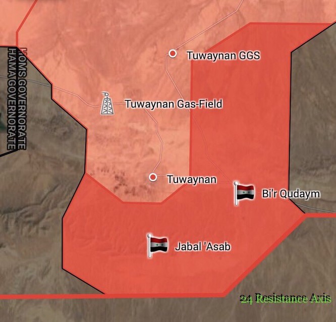 Quân đội Syria khép chặt hai “nồi hầm” IS trên chiến trường Homs ảnh 2