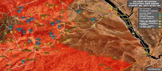 Không quân Nga yểm trợ, quân đội Syria đánh về Deir Ezzor ảnh 5