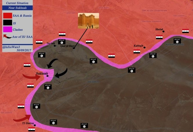 IS cản bước quân Syria giúp người Kurd chiếm mỏ dầu Deir Ezzor ảnh 1