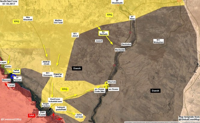 Đặc nhiệm Syria băng qua Euphrates tấn công IS tại Deir Ezzor ảnh 1