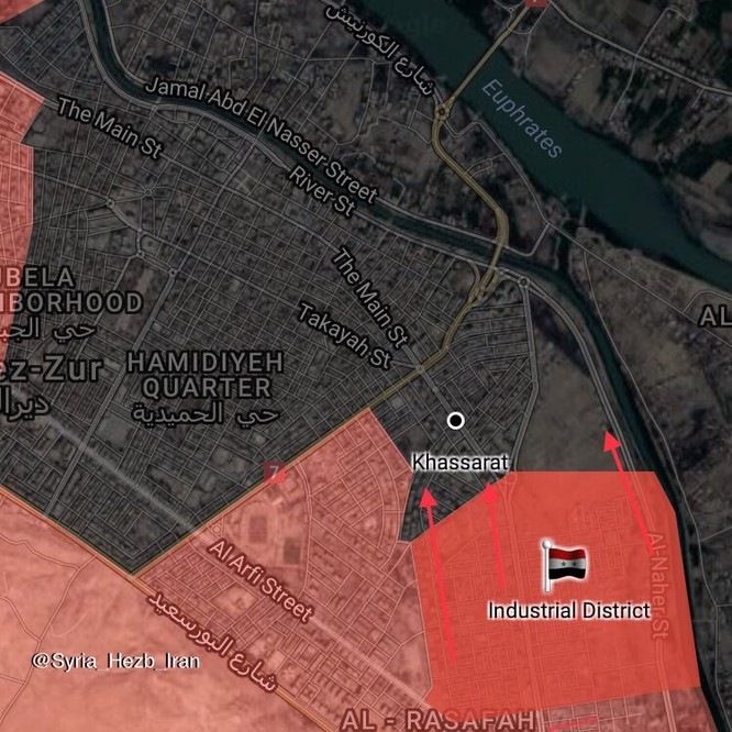 Quân Syria nghiền nát IS, đoạt khu công nghiệp Deir Ezzor (video) ảnh 2