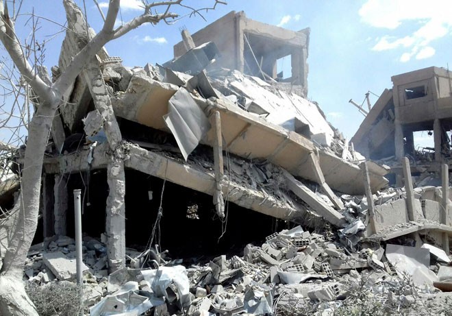 Syria bắn hạ 71 tên lửa Mỹ-Anh-Pháp: Nga phóng đại hay “màn dạo đầu” của Washington? ảnh 6
