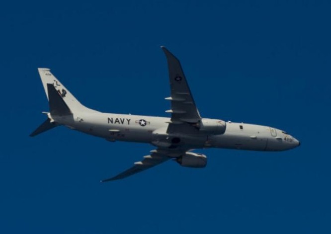 Máy bay tuần tra săn ngầm P-8 Poseidon Hải quân Mỹ (ảnh tư liệu)