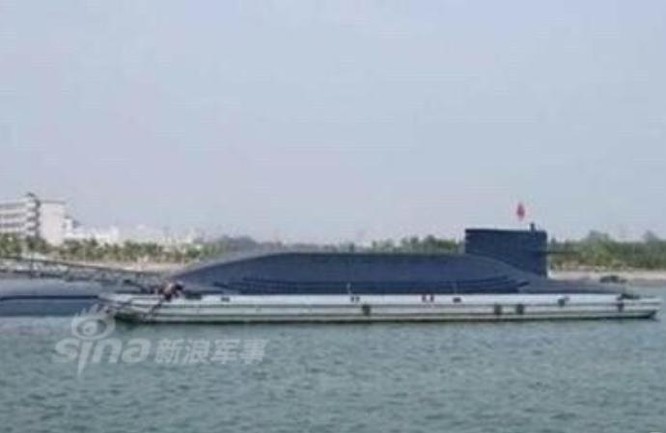 Tàu ngầm hạt nhân chiến lược Type 094A Hải quân Trung Quốc. Ảnh: Sina