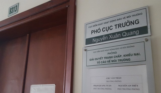 Ông Nguyễn Xuân Quang được Tổng cục Môi trường
