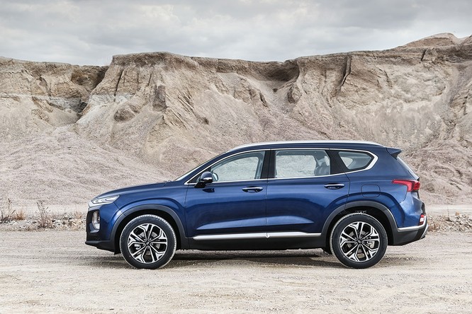 Cận cảnh mẫu Hyundai Santa Fe 2019 vừa chính thức ra mắt - ảnh 7