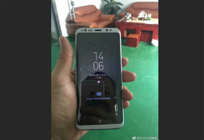 Galaxy S8 lộ ảnh mới nhất với kính cường lực nhiều màu ảnh 1