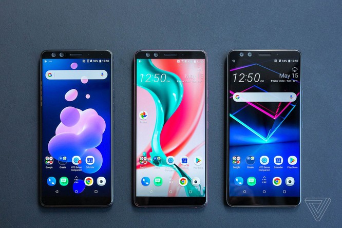 HTC U12 Plus chính thức ra mắt: phím giả cảm ứng lực trên cạnh máy - ảnh 1