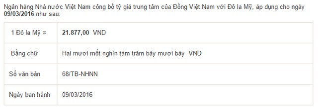 Tỷ giá USD/VND diễn biến "lệch pha" giữa các ngân hàng ảnh 1
