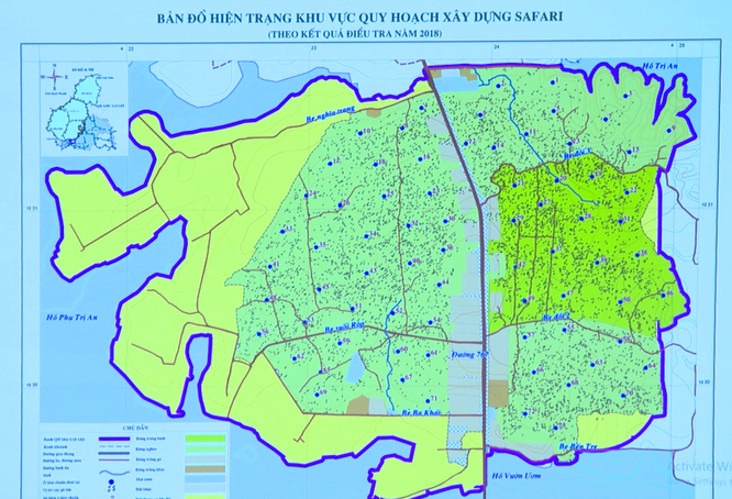 Hiện trạng khu vực quy hoạch dự án Safari