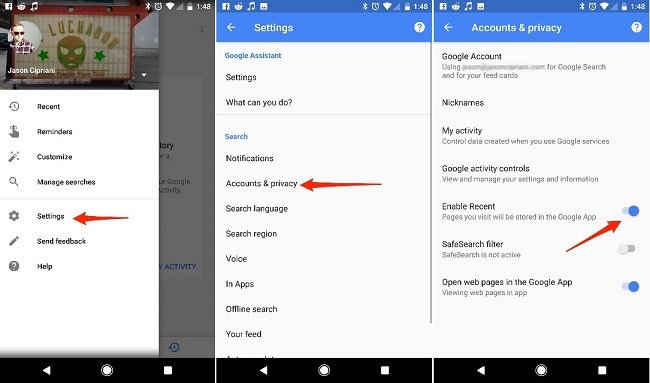 Cách xóa bỏ các bức ảnh Google lưu lại khi bạn tìm kiếm trên Android ảnh 2