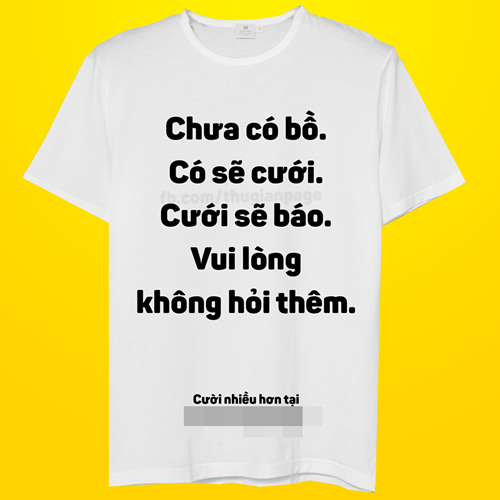 Dân mạng phát cuồng với bộ áo “xin đừng hỏi thêm“ ảnh 8