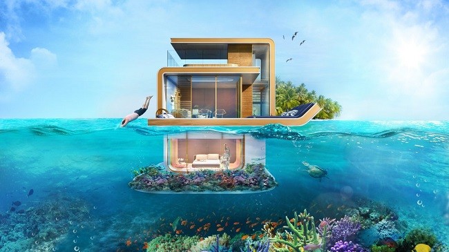 Chiêm ngưỡng ngôi nhà dưới nước cực kỳ sang trọng tại Dubai ảnh 1