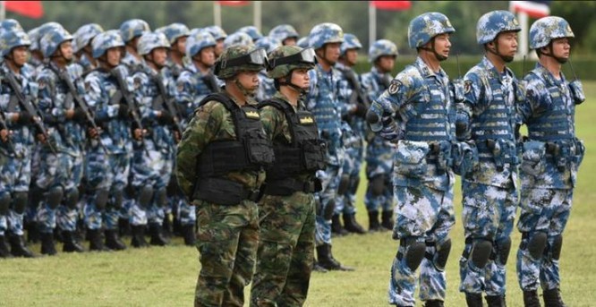 Trung Quốc và Thái Lan tổ chức diễn tập hải quân đánh bộ